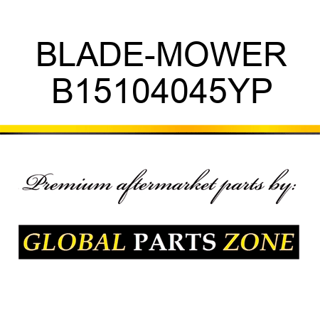 BLADE-MOWER B15104045YP