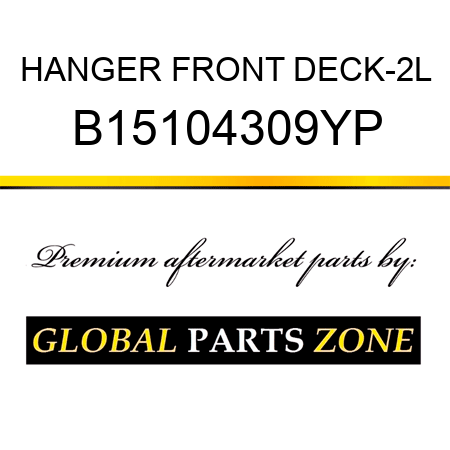 HANGER FRONT DECK-2L B15104309YP