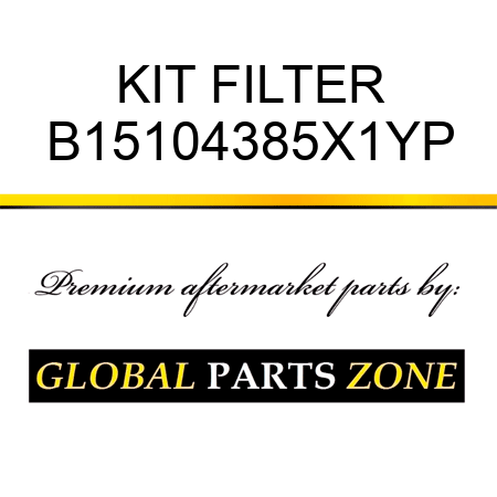 KIT FILTER B15104385X1YP