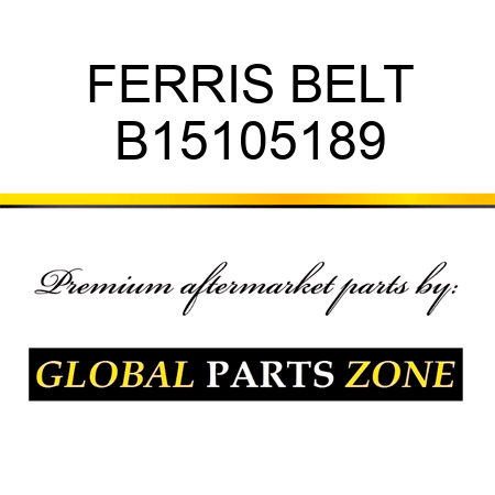 FERRIS BELT B15105189