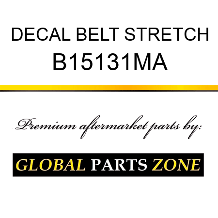 DECAL BELT STRETCH B15131MA