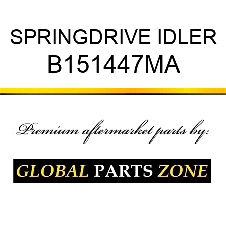 SPRINGDRIVE IDLER B151447MA