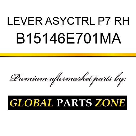 LEVER ASYCTRL P7 RH B15146E701MA