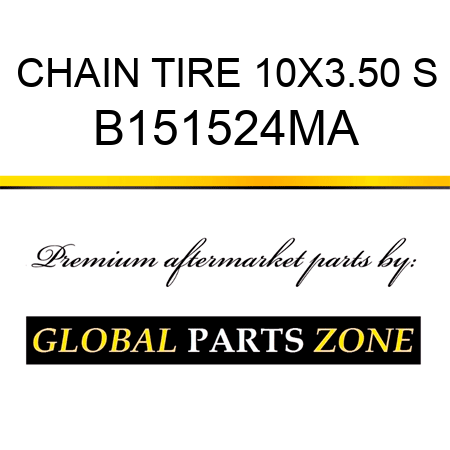 CHAIN TIRE 10X3.50 S B151524MA