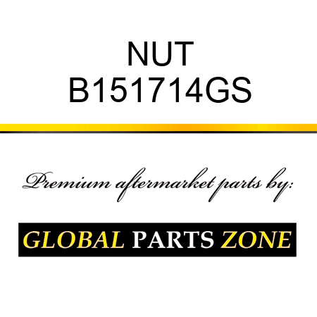 NUT B151714GS