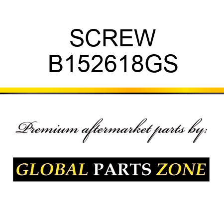 SCREW B152618GS