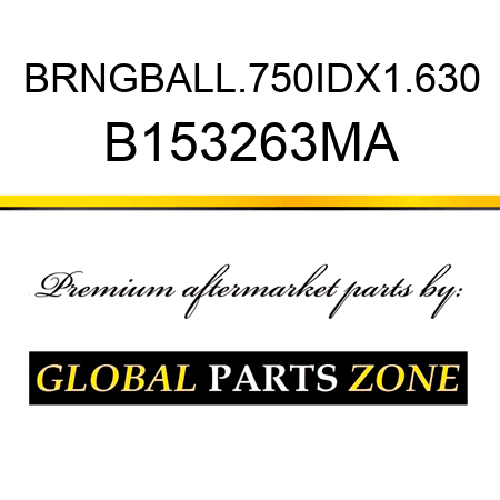 BRNGBALL.750IDX1.630 B153263MA