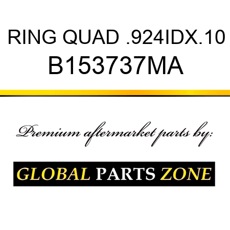 RING QUAD .924IDX.10 B153737MA