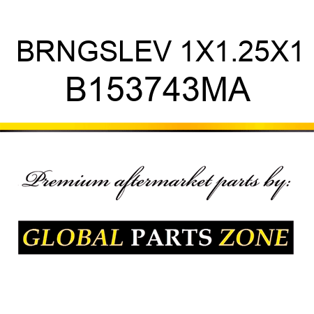 BRNGSLEV 1X1.25X1 B153743MA