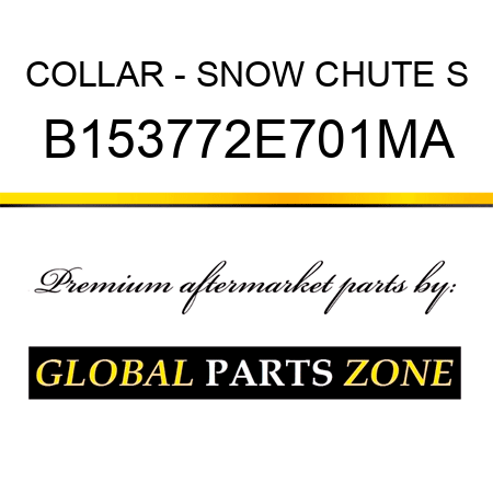 COLLAR - SNOW CHUTE S B153772E701MA