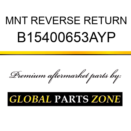 MNT REVERSE RETURN B15400653AYP