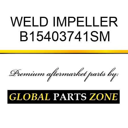 WELD IMPELLER B15403741SM