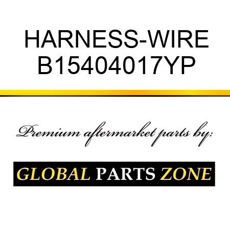 HARNESS-WIRE B15404017YP