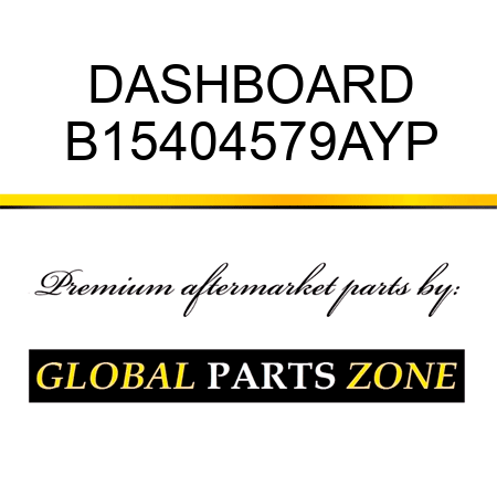 DASHBOARD B15404579AYP