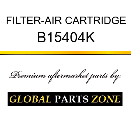 FILTER-AIR CARTRIDGE B15404K