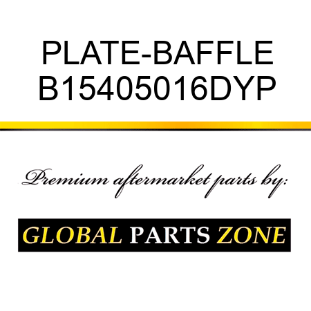 PLATE-BAFFLE B15405016DYP