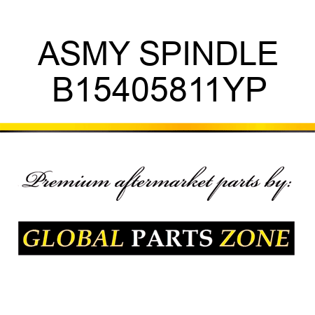 ASMY SPINDLE B15405811YP