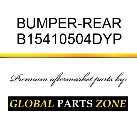 BUMPER-REAR B15410504DYP