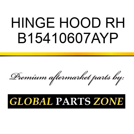 HINGE HOOD RH B15410607AYP