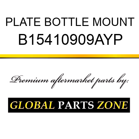 PLATE BOTTLE MOUNT B15410909AYP