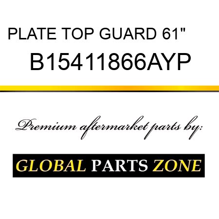 PLATE TOP GUARD 61