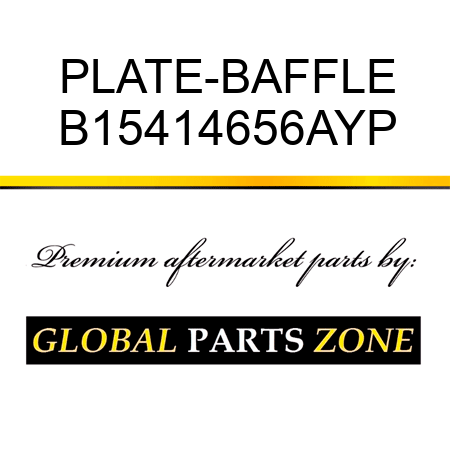 PLATE-BAFFLE B15414656AYP