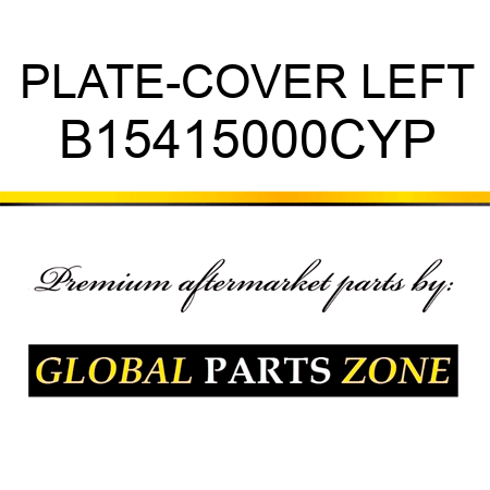 PLATE-COVER LEFT B15415000CYP