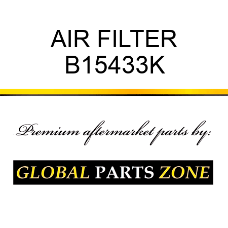 AIR FILTER B15433K