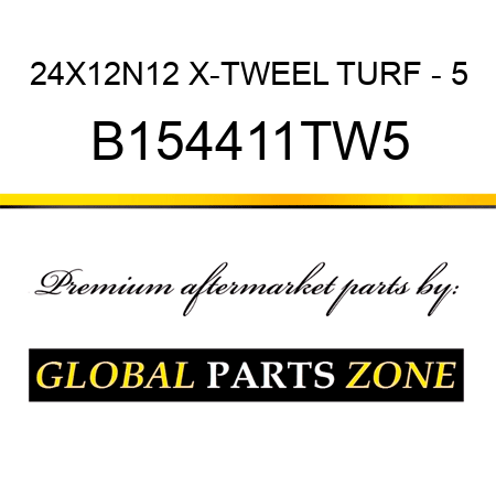 24X12N12 X-TWEEL TURF - 5 B154411TW5