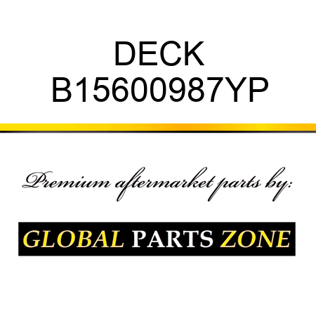 DECK B15600987YP