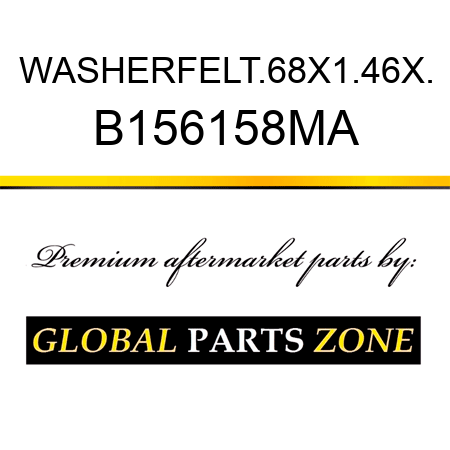 WASHERFELT.68X1.46X. B156158MA