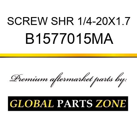 SCREW SHR 1/4-20X1.7 B1577015MA