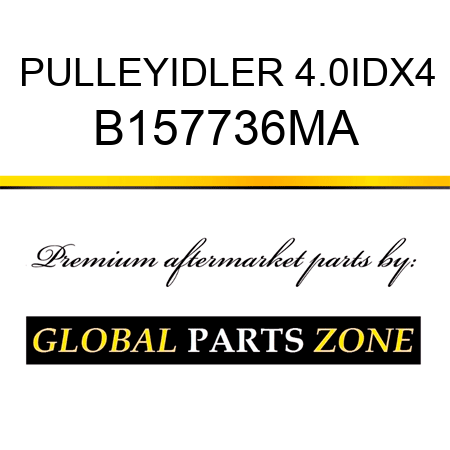 PULLEYIDLER 4.0IDX4 B157736MA