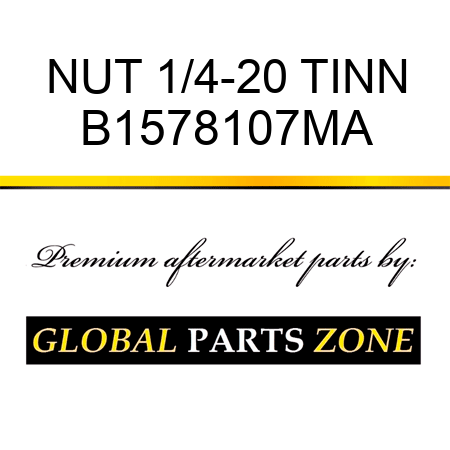 NUT 1/4-20 TINN B1578107MA
