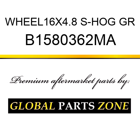 WHEEL16X4.8 S-HOG GR B1580362MA