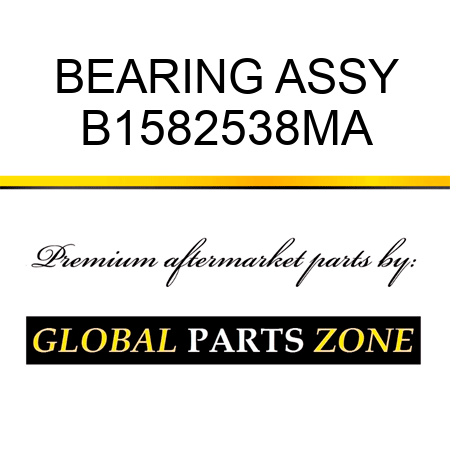 BEARING ASSY B1582538MA