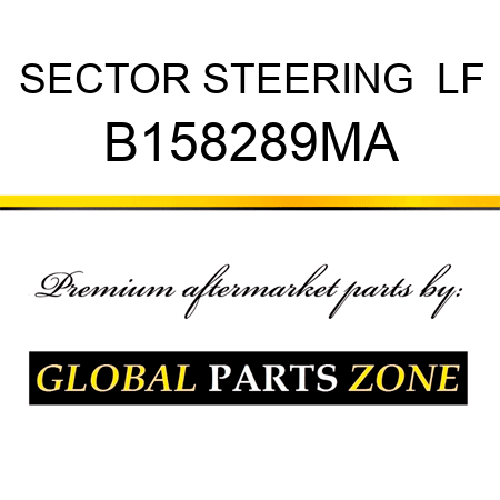 SECTOR STEERING  LF B158289MA