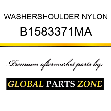 WASHERSHOULDER NYLON B1583371MA