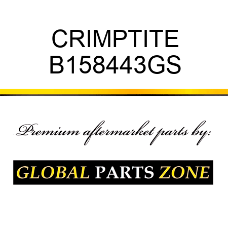 CRIMPTITE B158443GS