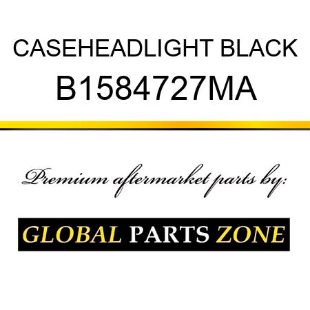 CASEHEADLIGHT BLACK B1584727MA