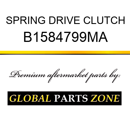 SPRING DRIVE CLUTCH B1584799MA