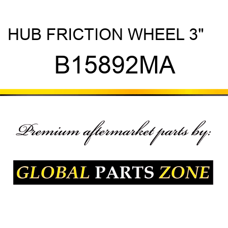 HUB FRICTION WHEEL 3