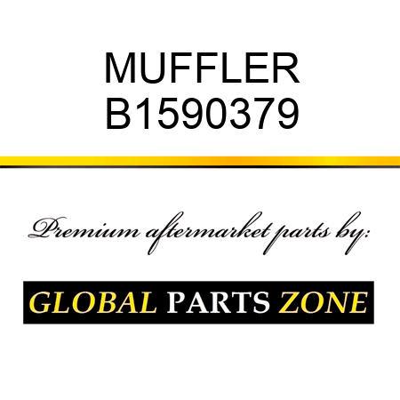 MUFFLER B1590379