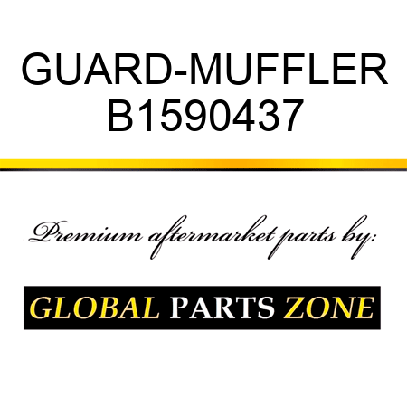 GUARD-MUFFLER B1590437