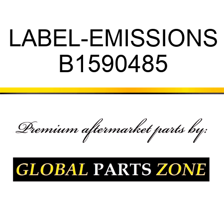 LABEL-EMISSIONS B1590485