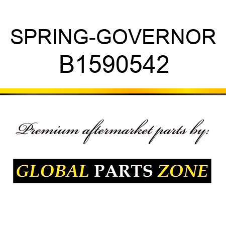 SPRING-GOVERNOR B1590542