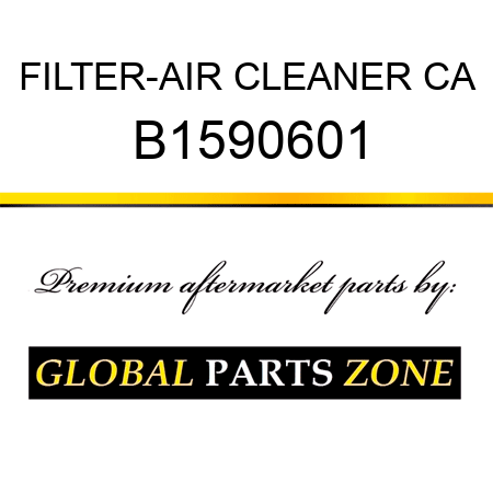 FILTER-AIR CLEANER CA B1590601