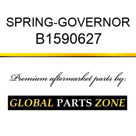 SPRING-GOVERNOR B1590627