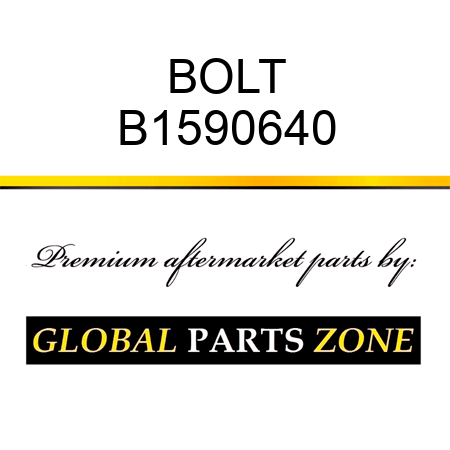 BOLT B1590640