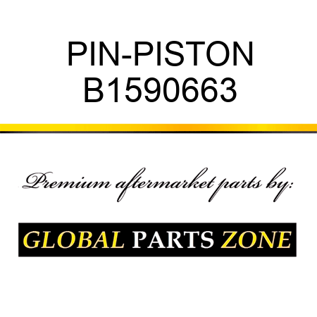 PIN-PISTON B1590663